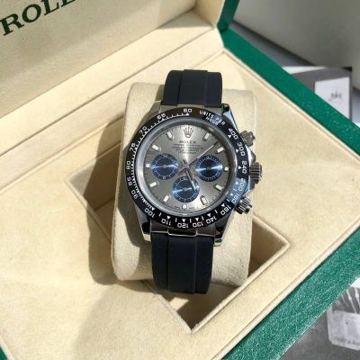 ROLEX Daytona Series Hot Sale Self-produced Movement Grey with Blue Watch